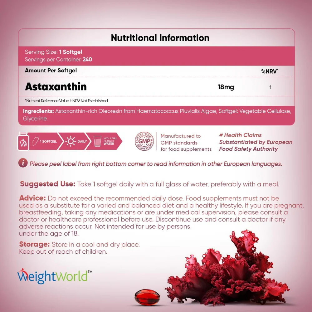 Astaxanthin 18 mg - Image 5