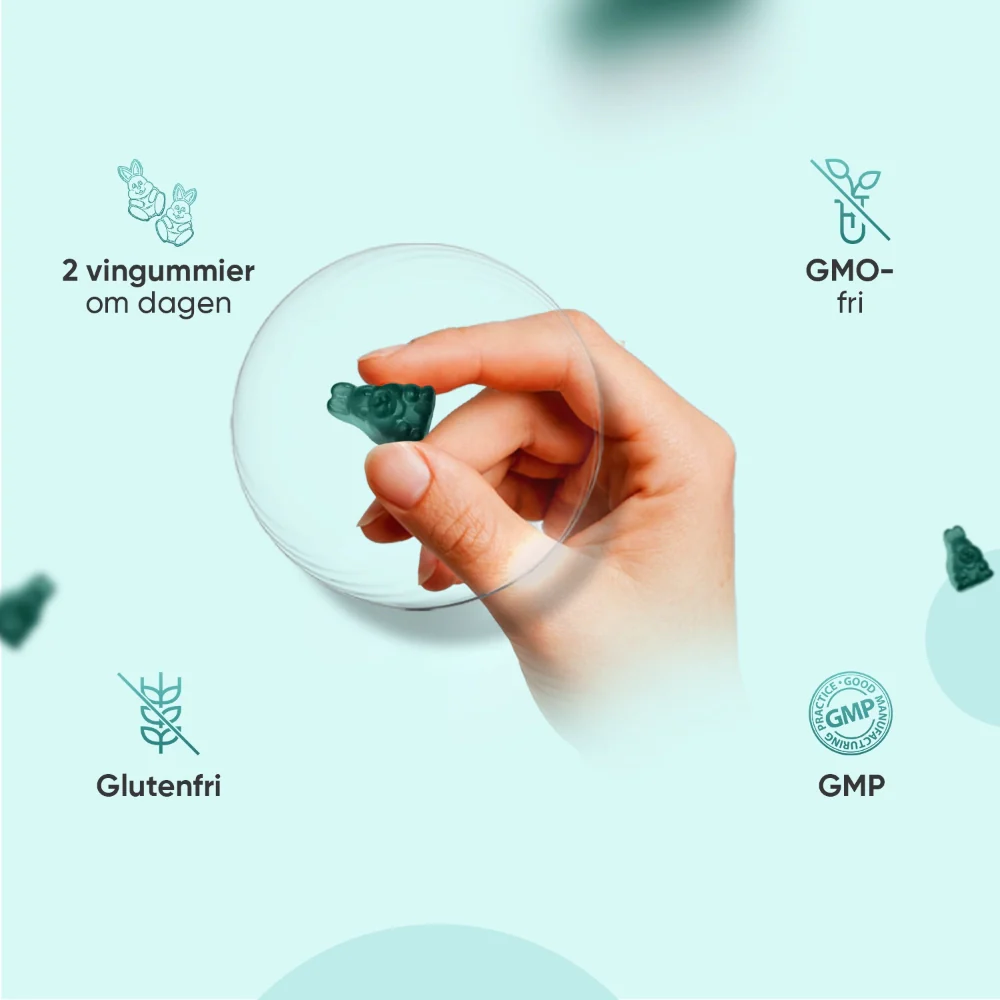 Biotin Vingummier 5000 mcg - Image 3