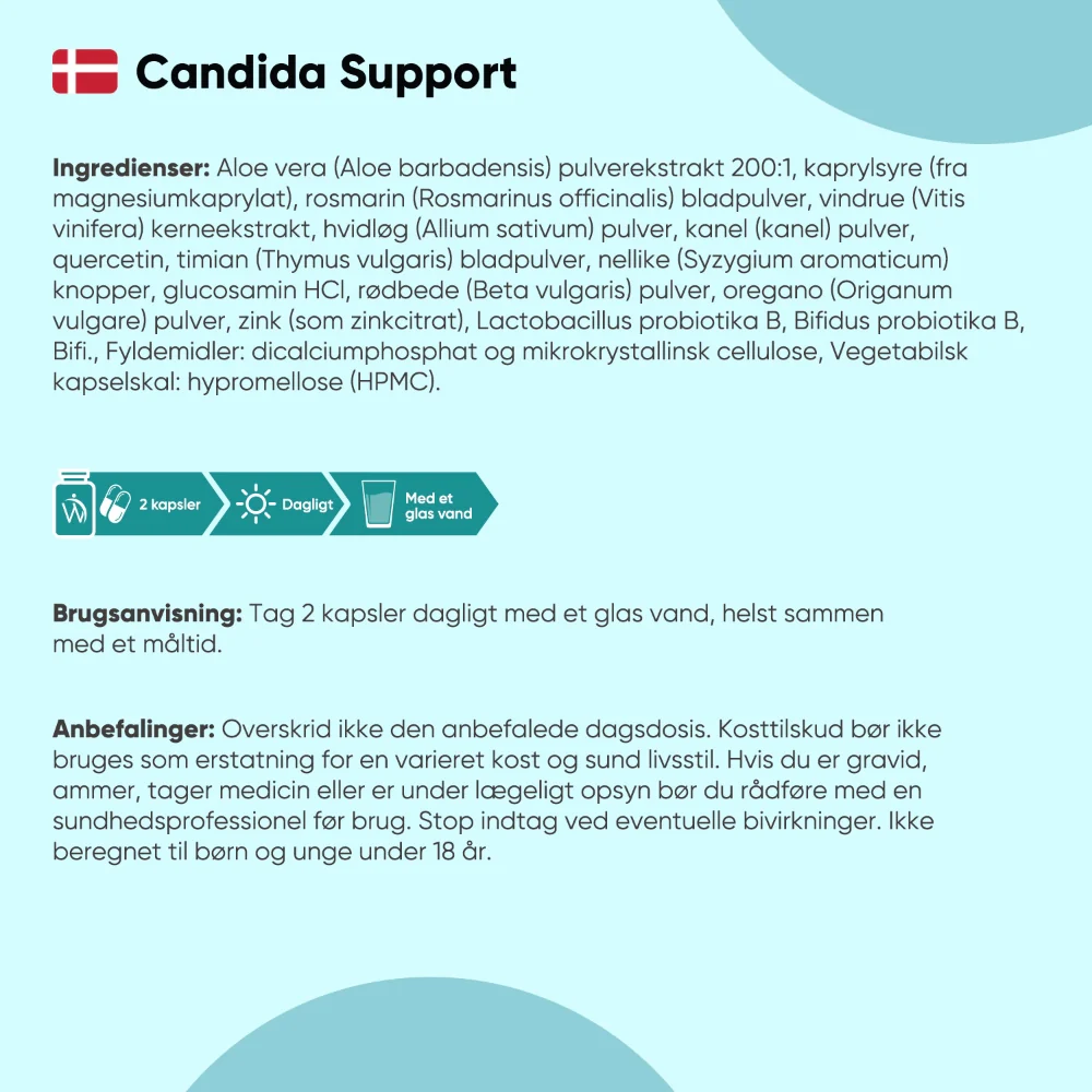 Candida Support med Probiotika - Image 4