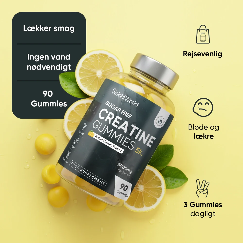 Kreatin Vingummier 5000 mg - Image 3