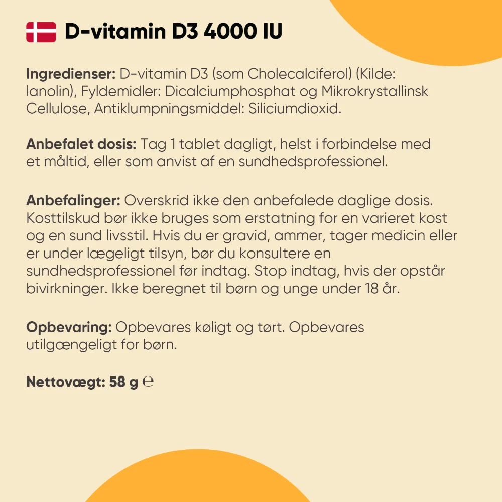 D3-Vitamin 4000IU (100mcg) - Image 4