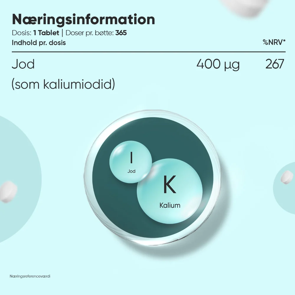 Jodtabletter 400 mcg - Image 5
