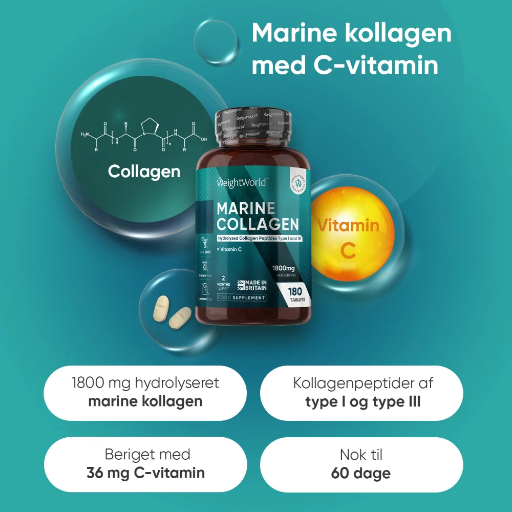 Marine Kollagen + C-vitamin 1800 mg - Image 2