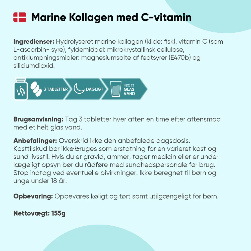 Marine Kollagen + C-vitamin 1800 mg - Image 5