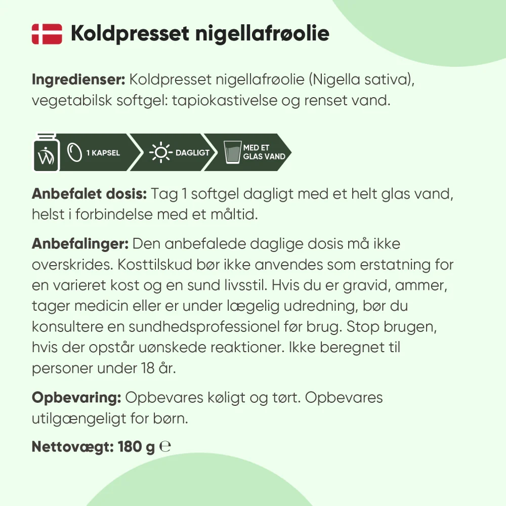 Nigellafrøolie 1000 mg - Image 4