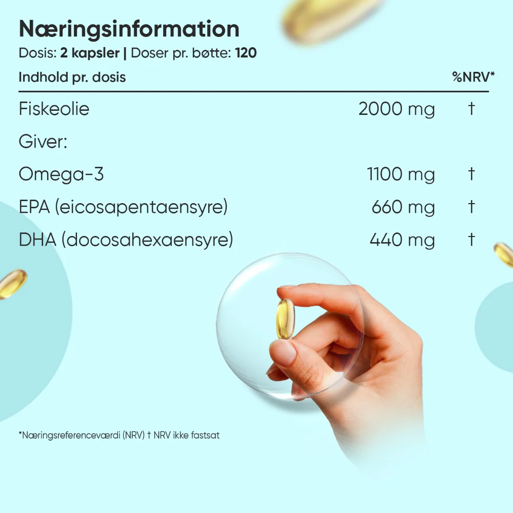 Omega-3 Fiskeolie 2000mg - Image 3