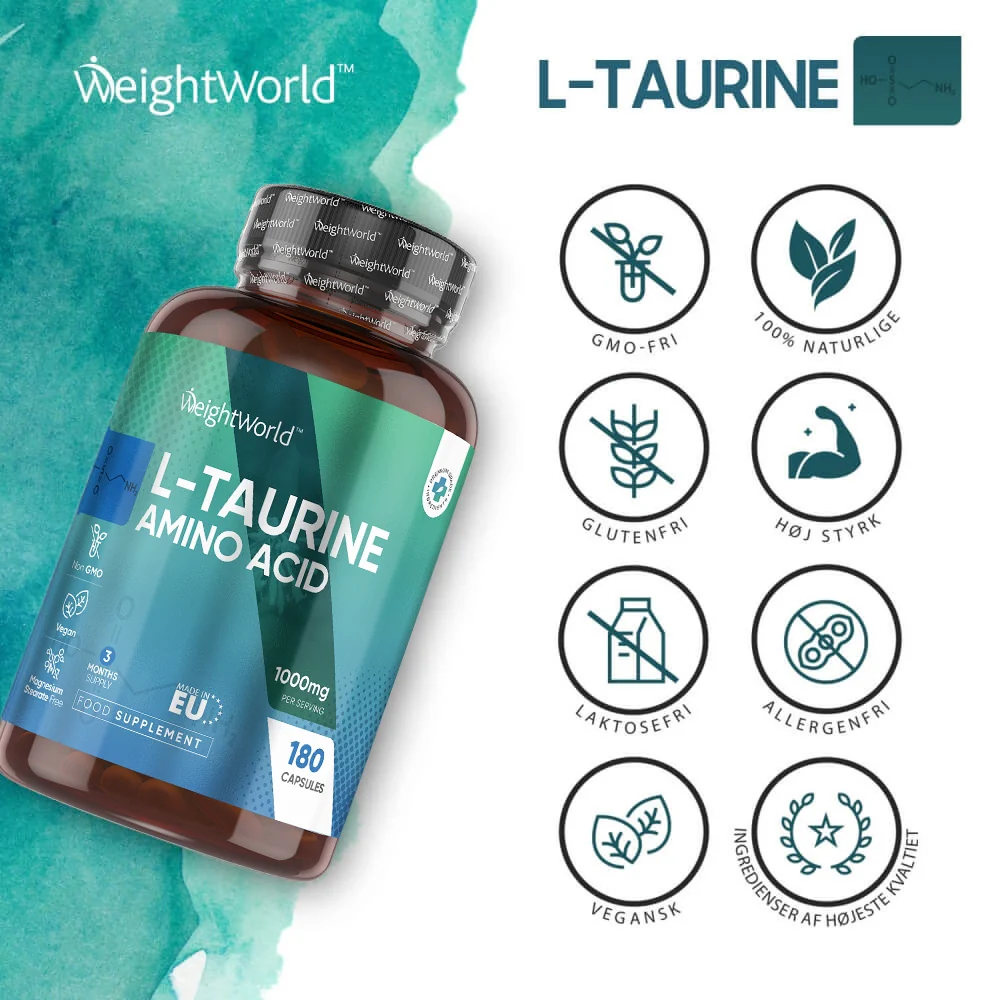L-taurin 1000mg - Image 2